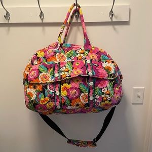 Vera Bradley large weekender duffel
